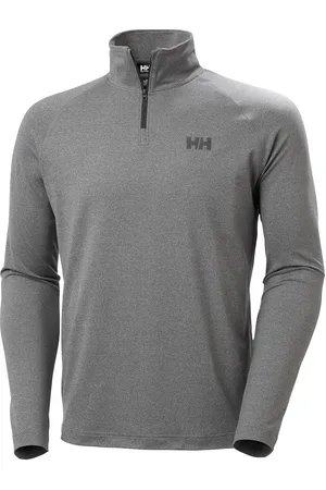 Helly Hansen Verglas 1/2 Zip Tops Sweatshirts & Hoodies Fleeces & Midlayers Grey
