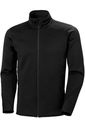 Helly Hansen Alpha Zero Fleece Jacket Tops Sweatshirts & Hoodies Fleeces & Midlayers Black