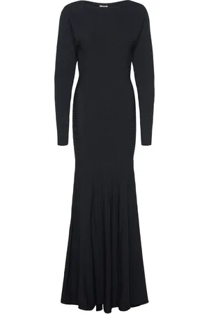Twist & tango Veleda Knitted Dress Maxikjole Festkjole Black