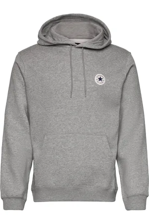 Converse Core Chuck Patch Hoodie Black Sport Sweatshirts & Hoodies Hoodies Grey