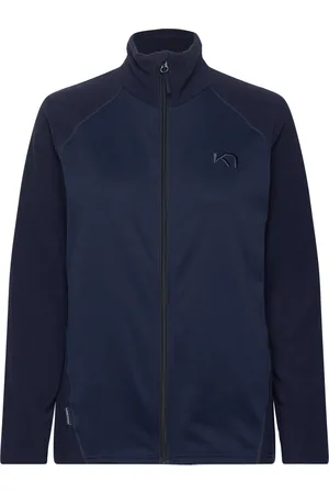 Kari Traa Kari F/Z Fleece Sport Sweatshirts & Hoodies Fleeces & Midlayers Navy