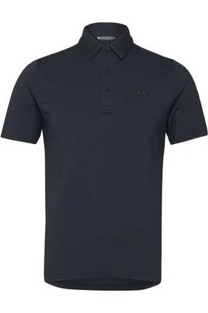Travis Mathew The Heater Sport Men Sport Clothing Sport Tops Sport Polos Sport Short-sleeved Polos Black