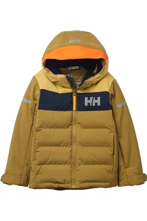 Helly Hansen K Vertical Ins Jacket Sport Jackets & Coats Puffer & Padded Gold