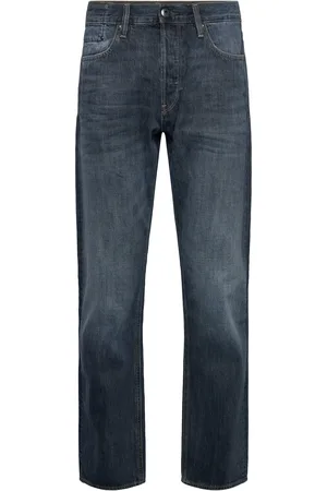 G-Star Dakota Regular Straight Bottoms Jeans Regular Blue
