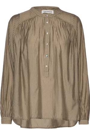 Sofie Schnoor Shirt Tops Shirts Long-sleeved Brown