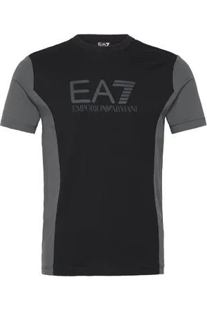 EA7 T-Shirt Tops T-Kortærmet Skjorte Black