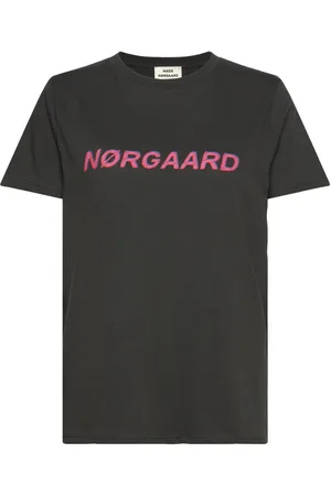 Mads Norgaard Single Organic Trenda P Tee Tops T-shirts & Tops Short-sleeved Black