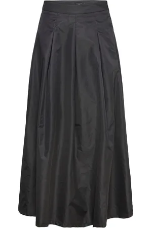 Copenhagen Muse Cmsimi-Skirt Skirts Knee-length & Midi Skirts Black