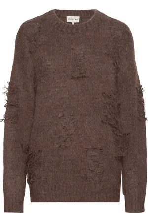 Munthe Taccu Tops Knitwear Jumpers Brown