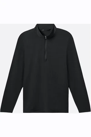 Travis Mathew The Heater Qtr Zip Sport Men Sport Clothing Sport Sweatshirts & Hoodies Sport Sweatshirts Black