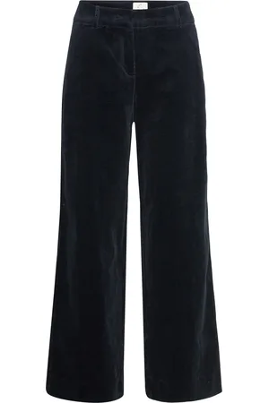 Fiveunits Denafv Bottoms Trousers Wide Leg Black