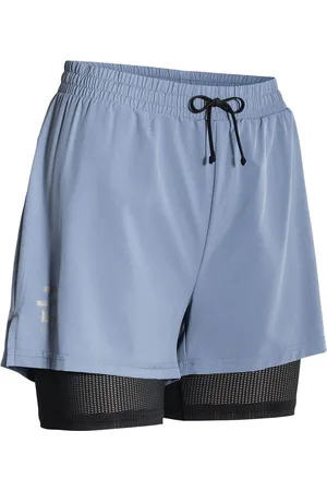 DÆHLIE Shorts Run 2 In 1 Wmn Sport Sport Clothing Sport Shorts Sport Training Shorts Blue