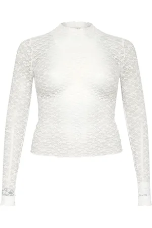 Kaffe Kajolia Ls Blouse Tops T-shirts & Tops Long-sleeved White