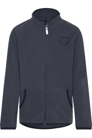 Viking Playtime Fleece Jacket Warm Sport Fleece Outerwear Fleece Jackets Navy