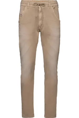 Diesel Krooley-E-Ne L.32 Sweat Jeans Bottoms Trousers Chinos Beige