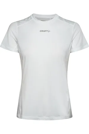 Craft Adv Essence Ss Tee 2 W Sport Sport Clothing Sports Tops & T-shirts Sport T-Skjorte White