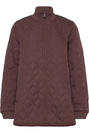 Ilse Jacobsen Quilt Jacket Quiltet Jakke Brown