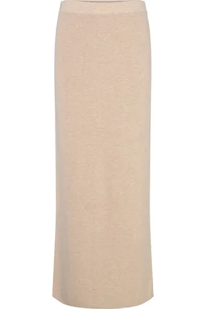 INWEAR Rafeeiw Skirt Maxikjole Festkjole Beige