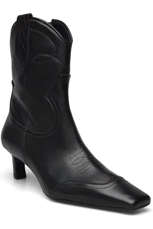 Billi Bi Booties Shoes Boots Ankle Boots Ankle Boots With Heel Black