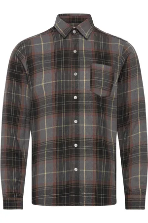 Revolution Regular Shirt Tops Shirts Casual Black