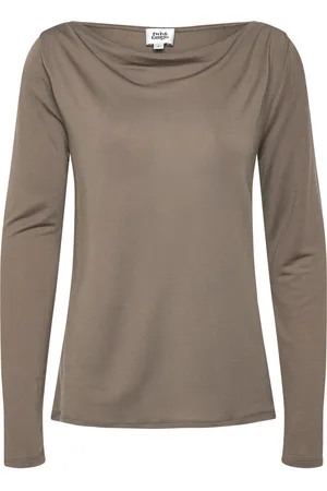 Twist & tango Elianna Top Tops T-shirts & Tops Long-sleeved Khaki Green