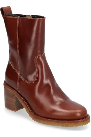 Billi Bi Booties Shoes Boots Ankle Boots Ankle Boots With Heel Red