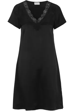 Damella of Sweden Nightdress Short Sleeve Nattøj Black