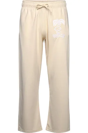 Nikben Nb Wide Club House Pants Cream Designers Sweatpants Beige