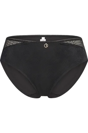 Chantelle Intrigue Full Brief Trusser, Tanga Briefs Black