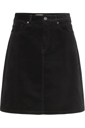 INWEAR Rylieiw Skirt Skirts Short Skirts Black