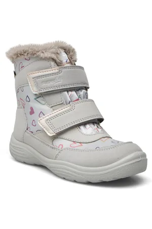 Superfit Crystal Vinterstøvler Med Burrebånd White