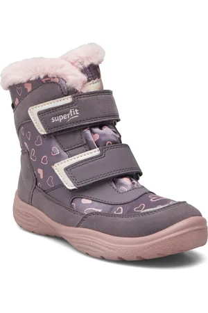 Superfit Crystal Vinterstøvler Med Burrebånd Purple