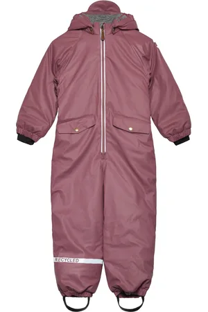 Mikk-Line Pu Snow Suit Recycled Outerwear Coveralls Snow-ski Coveralls & Sets Pink