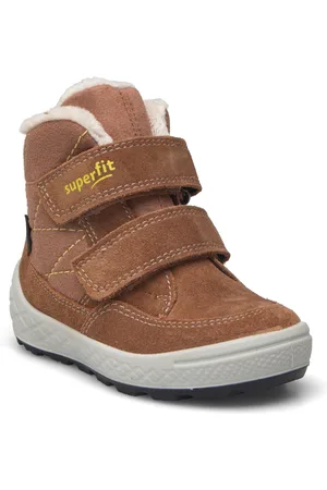 Superfit Groovy 2.0 Vinterstøvler Med Burrebånd Brown