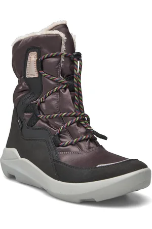 Superfit Twilight Vinterstøvler Med Snøre Black