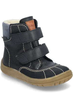 ANGULUS Boots - Flat - With Velcro Vinterstøvler Med Burrebånd Navy
