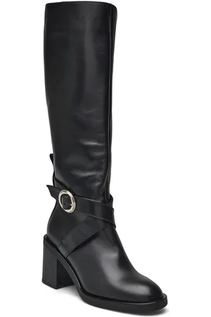 HUGO BOSS Camy_Boot70_C Lange Støvler Black