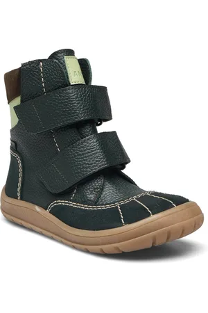 ANGULUS Boots - Flat - With Velcro Vinterstøvler Med Burrebånd Black