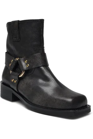 Billi Bi Boots Shoes Boots Ankle Boots Ankle Boots Flat Heel Black