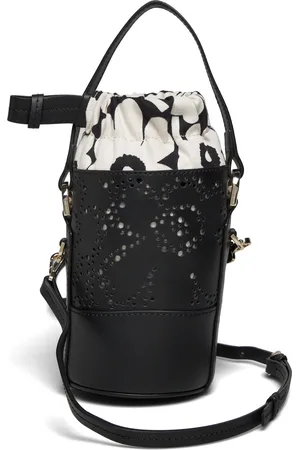 Marimekko Imprint Nano Bucket Unikko Bags Crossbody Bags Black