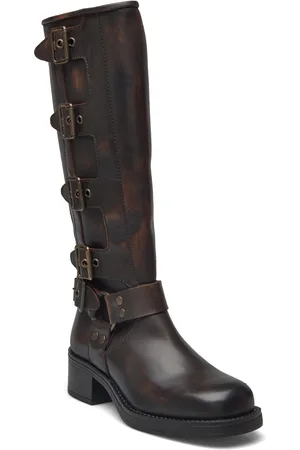 Pavement Courteney Vintage Lange Støvler Black