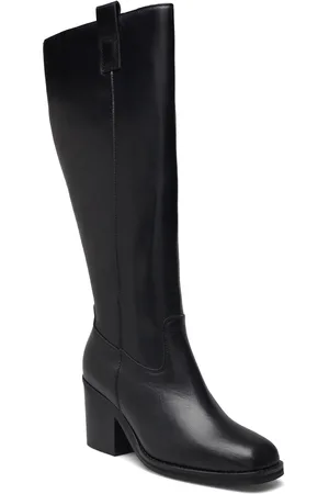 Newd Women Boots Lange Støvler Black