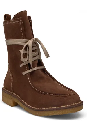 Billi Bi Trotter Shoes Boots Ankle Boots Laced Boots Brown