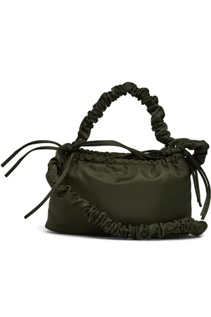 Hvisk Arcadia Twill Bags Top Handle Bags Khaki Green