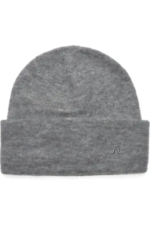 J Lindeberg Diamond Alpaca Mix Hat Sport Women Sport Accessories Sport Beanies Grey