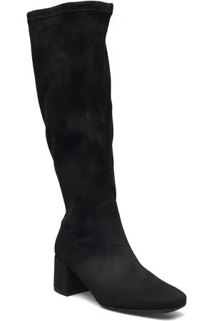 Gabor Stretch Boot Lange Støvler Black