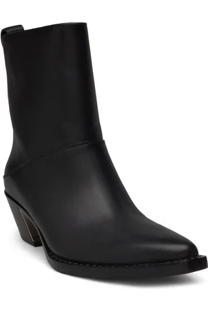 3.1 Phillip Lim Downtown Wide Shaft Boot Shoes Boots Ankle Boots Ankle Boots With Heel Black