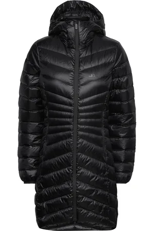 J Lindeberg Lara Light Down Parka Sport Sport Clothing Sport Outerwear Sport Jackets Sport Parkas Black