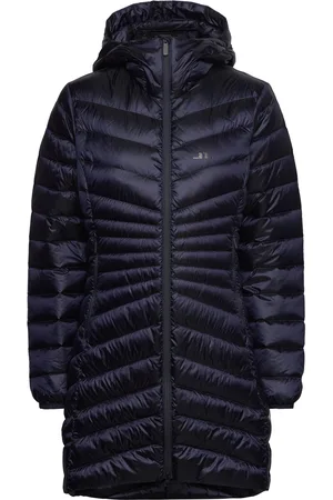 J Lindeberg Lara Light Down Parka Sport Sport Clothing Sport Outerwear Sport Jackets Sport Parkas Navy