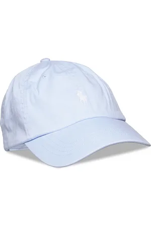 Ralph Lauren Cotton Chino Ball Cap Designers Headwear Caps Blue